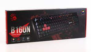 Bloody Gaming Keyboard USB Black US Arabic Layout