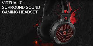 Bloody Glare Gaming Headset 7.1 USB Grey