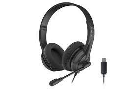 A4TECH HEADSET USB BLACK ROTATABLE SINGLE