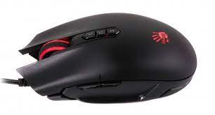 Bloody Infrared-Micro-Switch 12000 CPI RGB Animation Gaming Mouse, USB Black,Activated