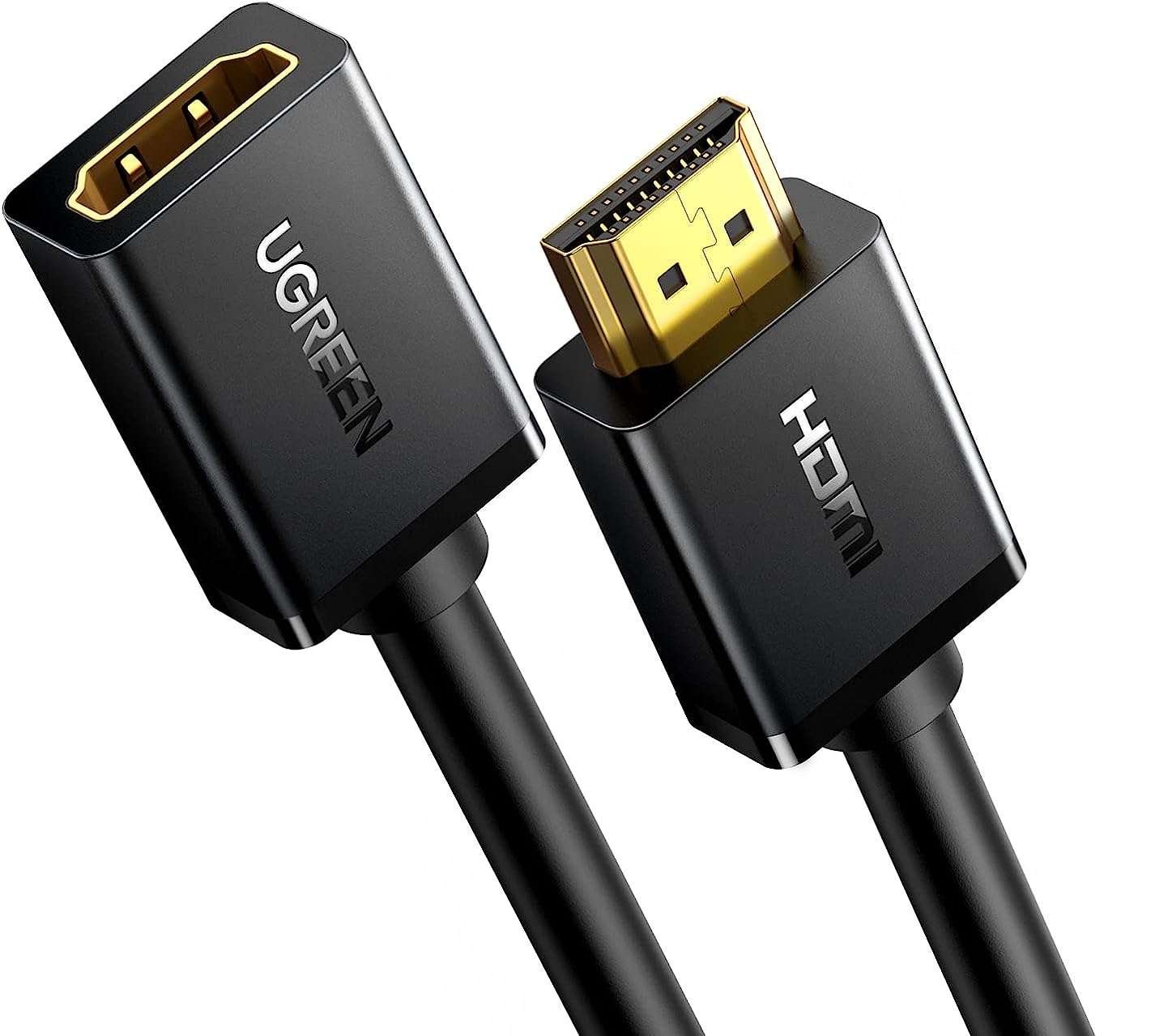 HDMI male to female Cable Extension 3M Black