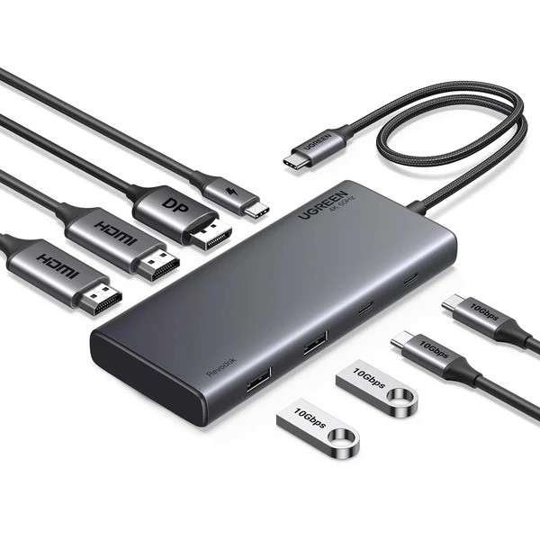 10-in-1 USB-C HUB Docking Station