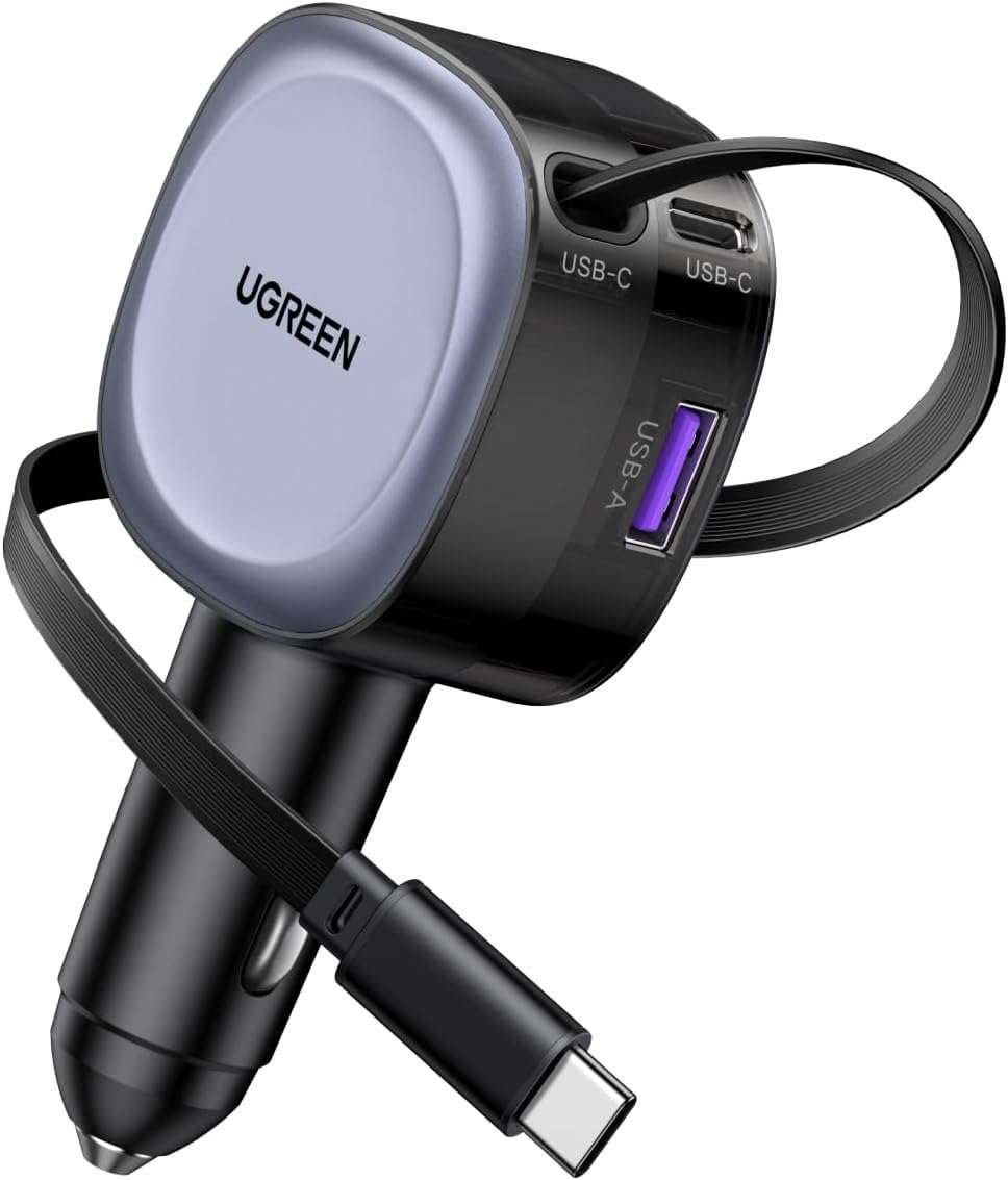 30W Dual Port Fast Car Charger