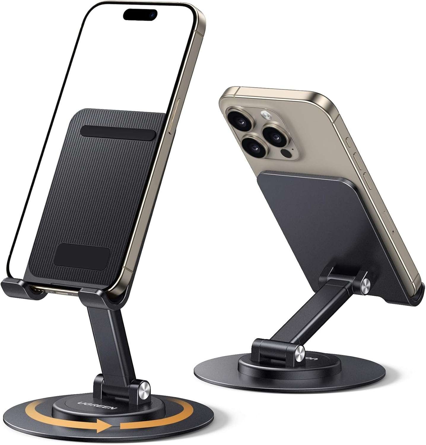 Desktop Stand with Rotating Base  UP TO 9.7 Inch 