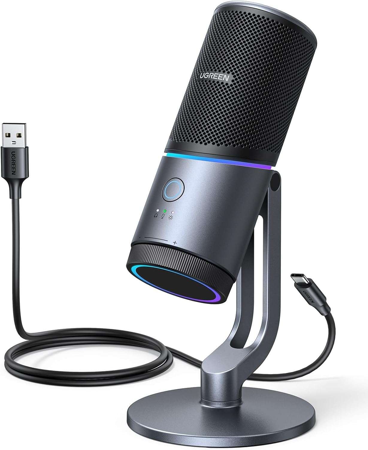 USB Microphone RGB Lights