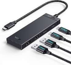 6-in-1 USB-C HUB Docking Station, WITH 4K 60HZ HDMI