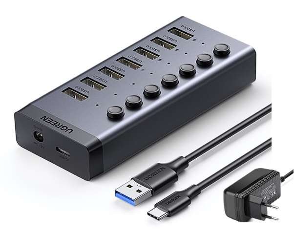 5-in-1 USB-C Hub with Power Delivery