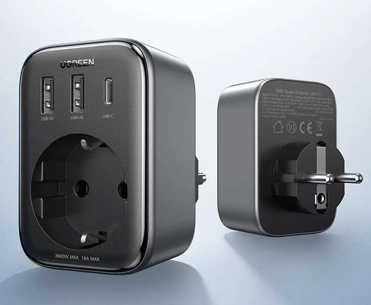 NEXODE 30W GaN Tech Charger WHITE