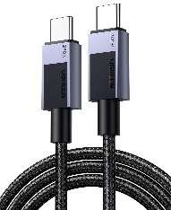 USB-C to USB-C 100W Retractable Cable 1M