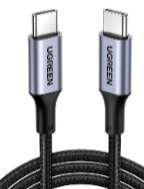 Angled USB-C to USB-C VR Link Cable 5M Black